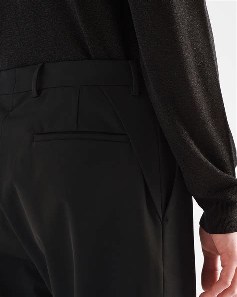 elastico prada|pantalones de tejido técnico elástico mujer Prada vestir .